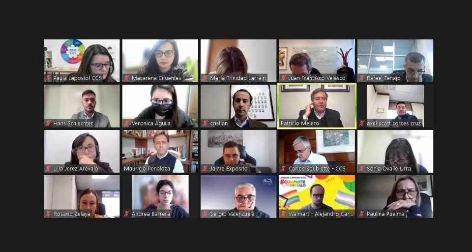 Comité de Personas CCS se reunió con ex ministro del traba...