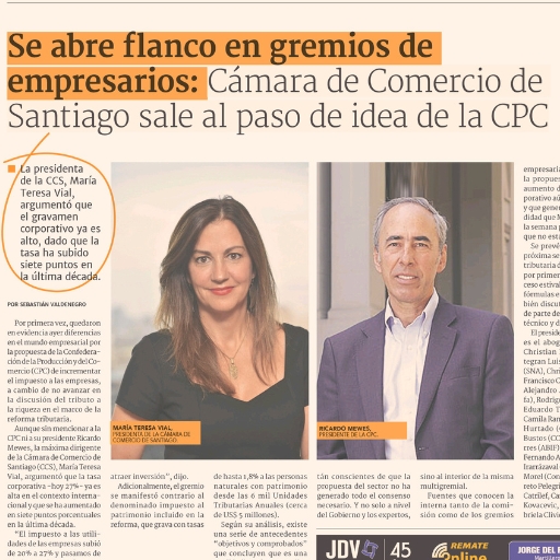 Se abre flanco en gremios de empresarios: Cámara de Comerc...