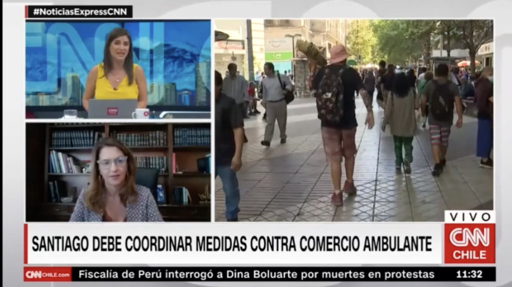 Santiago debe coordinar medidas contra comercio ambulante (0...