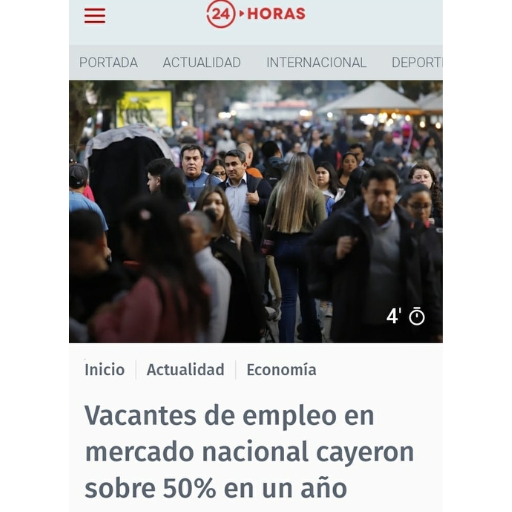 Vacantes de empleo en mercado nacional cayeron sobre 50% en ...