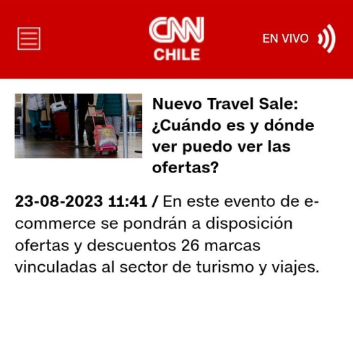 Nuevo Travel Sale: ¿Cuándo es y dónde ver puedo ver las o...