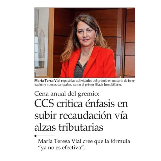 CCS critica énfasis en subir recaudación vía alzas tribut...