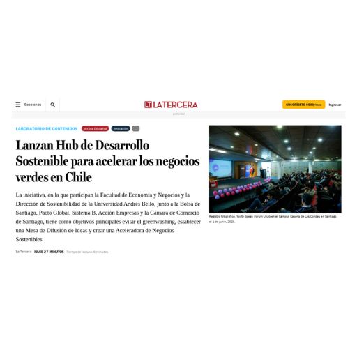 Lanzan Hub de Desarrollo Sostenible para acelerar los negoci...