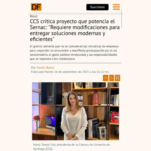 CCS critica proyecto que potencia el Sernac: “Requiere mod...