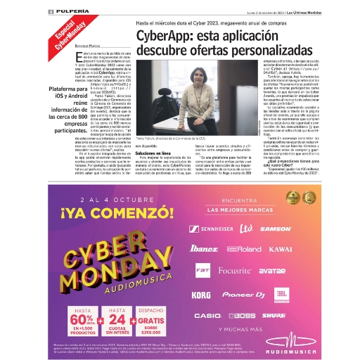 CyberApp: esta aplicación descubre ofertas personalizadas (...