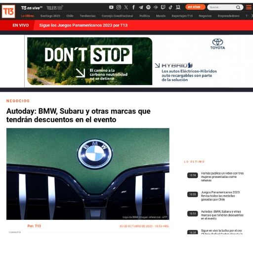Autoday: BMW, Subaru y otras marcas que tendrán descuentos ...