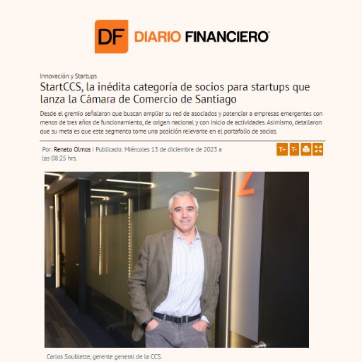 StartCCS, la inédita categoría de socios para startups que...