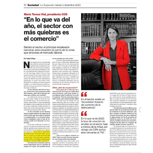 “En lo que va del año, el sector con más quiebras es el ...