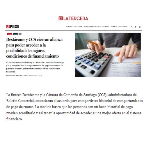 Destácame y CCS cierran alianza para poder acceder a la pos...
