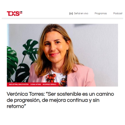 Verónica Torres: “Ser sostenible es un camino de progresi...