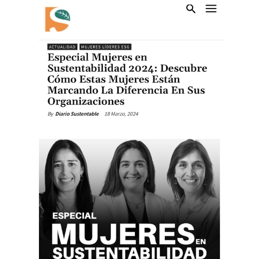 Especial Mujeres en Sustentabilidad 2024: Descubre Cómo Est...