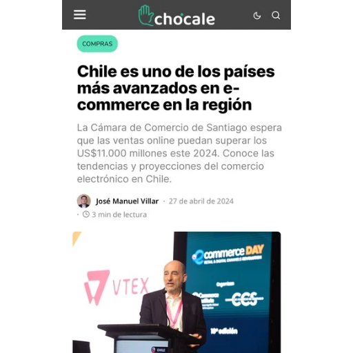 Chile es uno de los países más avanzados en e-commerce en ...