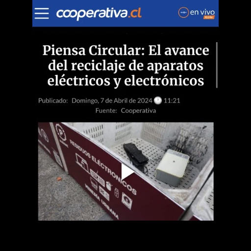 Piensa Circular: El avance del reciclaje de aparatos eléctr...