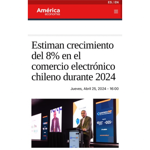 Estiman crecimiento del 8% en el comercio electrónico chile...