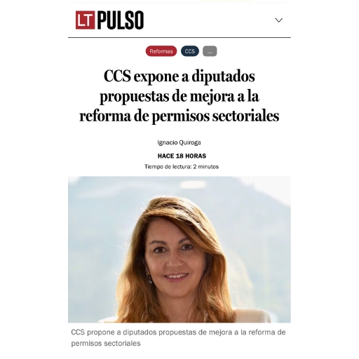 CCS expone a diputados propuestas de mejora a la reforma de ...