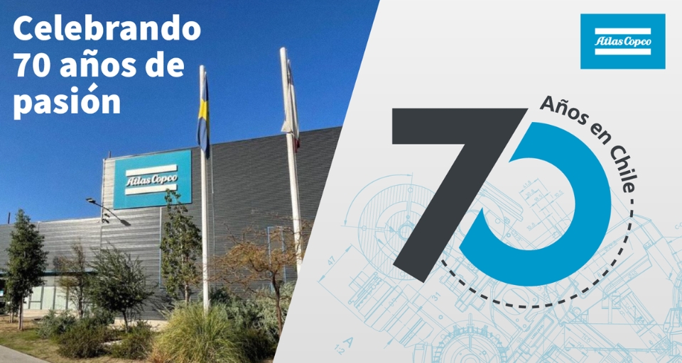 Atlas Copco Chile celebra 70 años