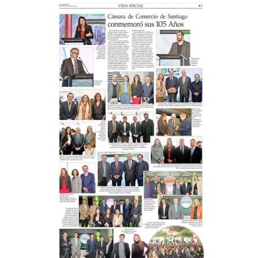 Cámara de Comercio de Santiago conmemoró sus 105 Años (2...