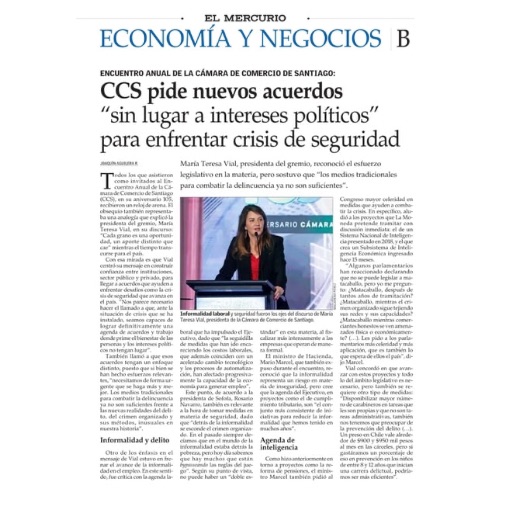 CCS pide nuevos acuerdos “sin lugar a intereses políticos...