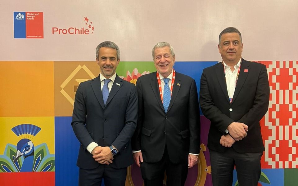 Delegación Chilena Expone en el Chile Summit 2024 en India y Anu...