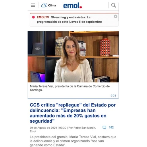 CCS critica “repliegue” del Estado por delincuen...