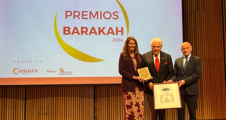 Cámara de Valladolid le concede el premio Barakah 2024 a Mario K...