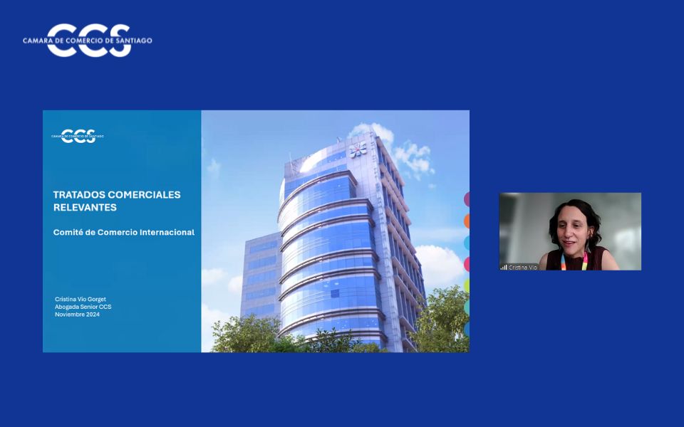 Comité de Comercio Internacional CCS presenta avances en acuerdo...