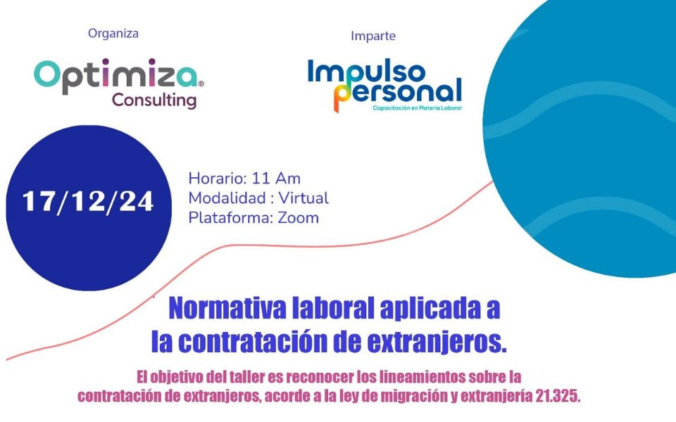 Nuevo Taller sobre “Normativa Laboral Aplicada a la Co...