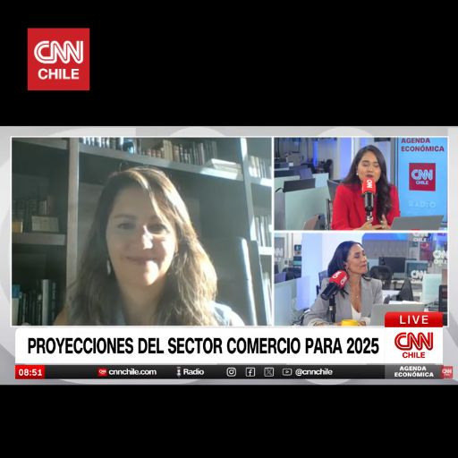 María Teresa Vial en entrevista con CNN Chile: sobre las proyecciones del comercio para 2025 y el impacto del impuesto a la renta (06/02/2025)