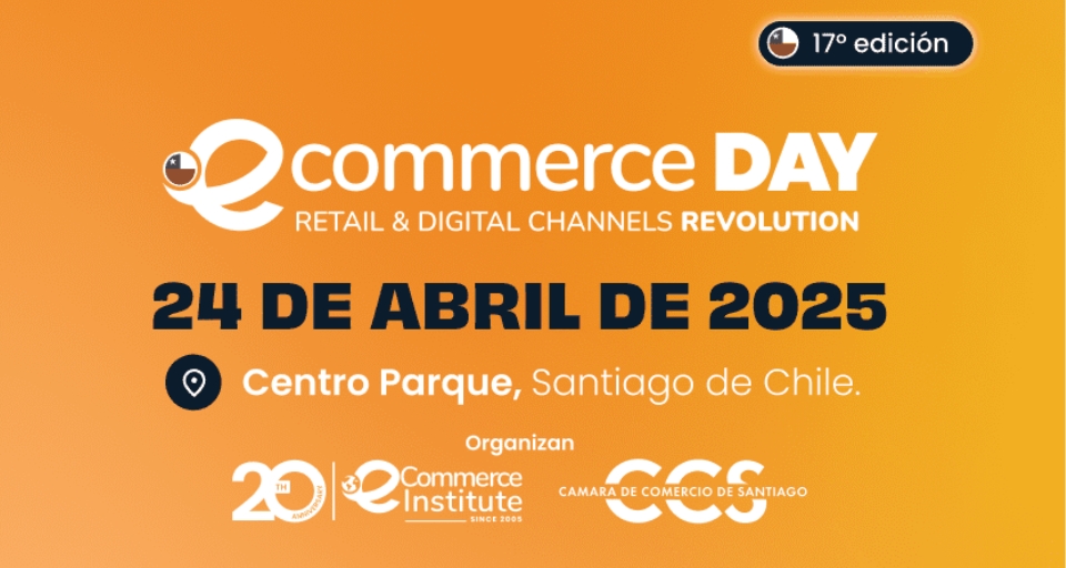 El eCommerce Day Chile se realizará entre el 23 y 25 de abril en...